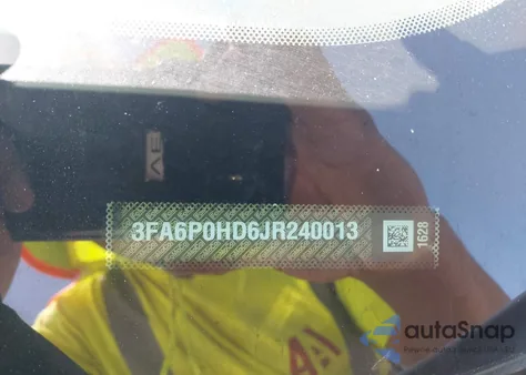 2018 Ford Fusion Se from USA, damaged, VIN 3FA6P0HD6JR240013